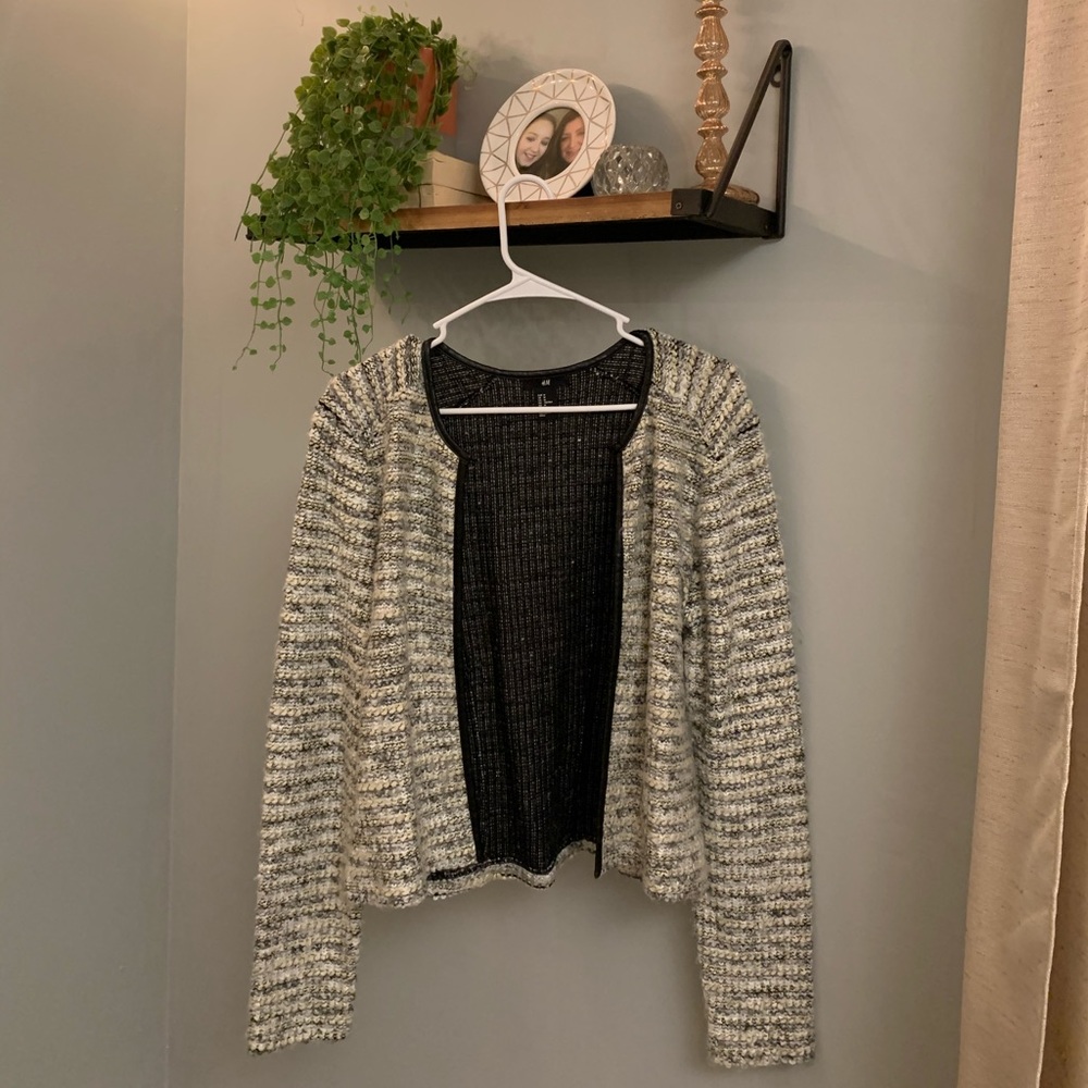 H&M Tweed Cardigan